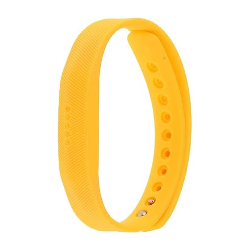 Meadawgs Sport Silicone Accessory Band Wrist Strap For Fitbit Flex 2 Tracker Yellow