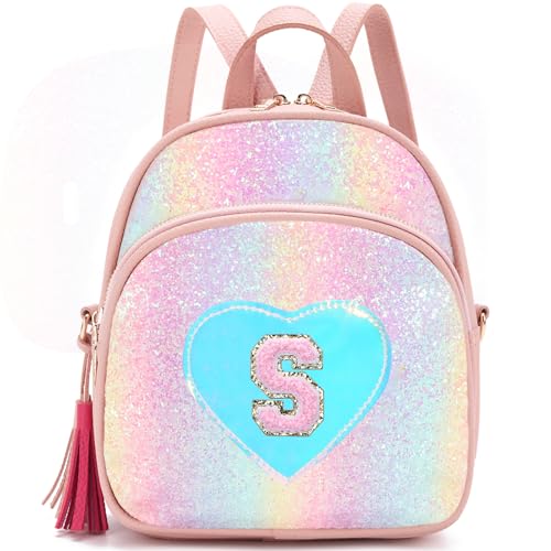 Mini Backpack for Girls Teens, Cute Kids Small Heart Backpack Purse Gift