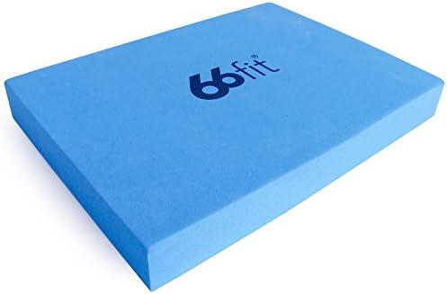 66fit Pilates Sitting & Head Block Set - High Density Yoga Foam Brick Positioning Bricks