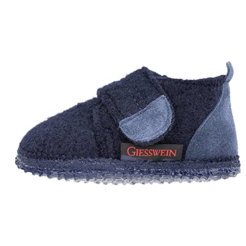Giesswein Unterstaufen, Hausschuh Unisex Baby, Ocean, 22 EU