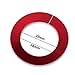 x xotic tech Engine Start Push Button Switch Ring Cover Trim, Compatible with Infiniti Q50 Q60 QX60 (Red) 29mm-38mm