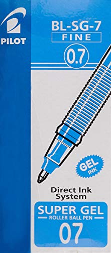 Pilot Supergel Rollerball 0.7 mm Azul x12