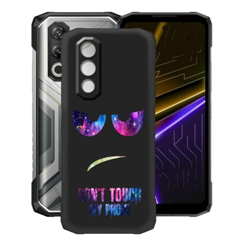 YQINHHME Funda para Doogee Blade 20 MAX (6.60"), Ultrafina Anti-rasguños X Antichoque Negro Carcasa de Telefono Suave Silicona TPU Caso Case para Doogee Blade 20 MAX - DUO4