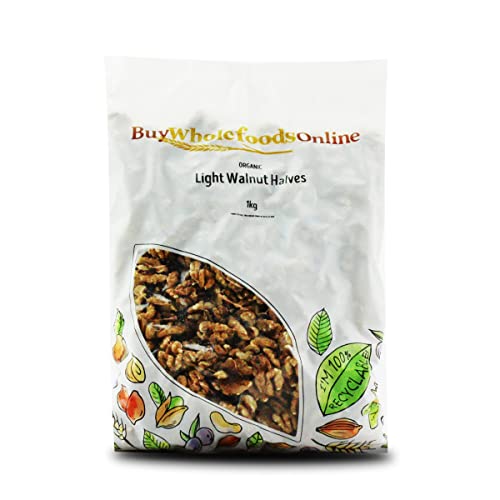 Organic Walnuts Light Halves 1kg (BWFO)
