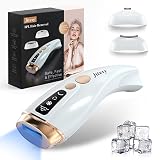 IPL Hair Removal for Women and Men,Permanent Hair Removal Painless Device with Ice Cooling Function