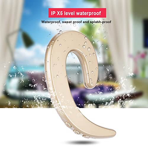 Auricular Bluetooth Diyeeni diseño indoloro ligero dorado miniatura 4