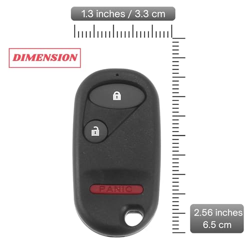Télécommande 433MHz NHVWB1U523 3 boutons pour Honda Civic et Pilot