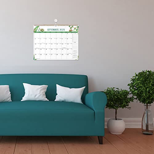 2023-2024 Wall Calendar - 18 Monthly Wall Calendar 2023-2024, Jul 2023 - Dec 2024, 15" X 11.5", Daily Blocks With Julian Dates, Strong Twin-Wire Binding, Thick Paper, Sturdy Haning Hooks #TOP6