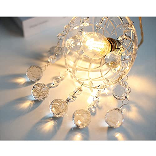 Mini iluminación colgante de decoración con pantalla transparente 6