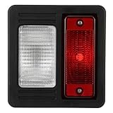 NVCPHGEDEK Luces Traseras Luz De Freno, Trasera, 6670284 Para Bobcat, Para Minicargadora, Para S100, S130, S160 Lámpara trasera