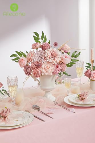 Aleconoartificialflowersdustypinksilkfakeflowersfordiyweddingbridalbouquetsweddingcakeflowersfortablecenterpiecesbabyshowerbirthdaypartyhomedecorations Urban Country Home Decor Alecono artificial flowers dusty pink silk fake flowers for diy wedding bridal bouquets wedding cake flowers for table centerpieces baby shower birthday party home decorations urban country home decor