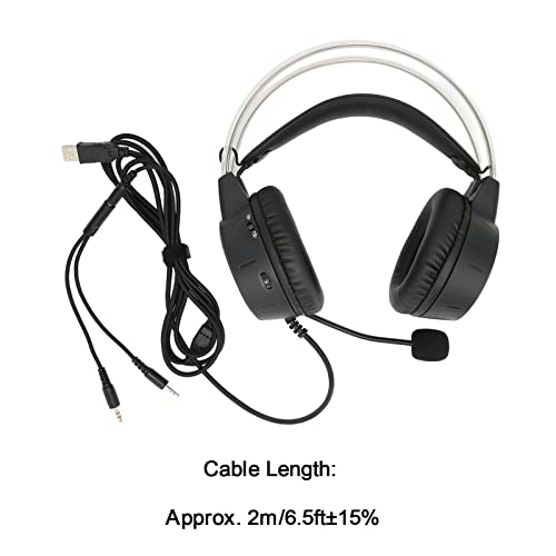 Gaming-headset, over-ear game-oortelefoon Professionele lichtgewicht grote oorbeschermer voor Xbox voor pc - Afbeelding 8