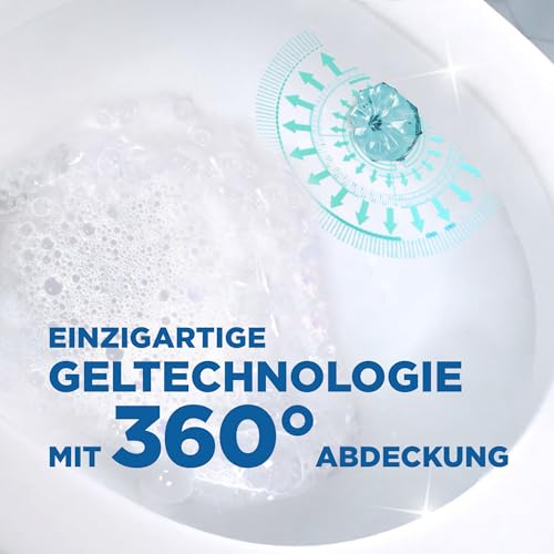 WC-Ente Frische-Siegel, körbchenloser WC Reiniger, Flower, 3 x 2 Nachfüller – Ansicht 3