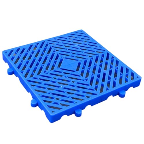 Materiale: Il pallet in plastica a rete è realizzato in polietilene ad alta densità, che offre resistenza alle crepe, allo scolorimento e all'umidità.