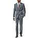 Haggar Men's Gabardine Tailored-Fit Two-Button Side-Vent Suit-Separate Jacket
