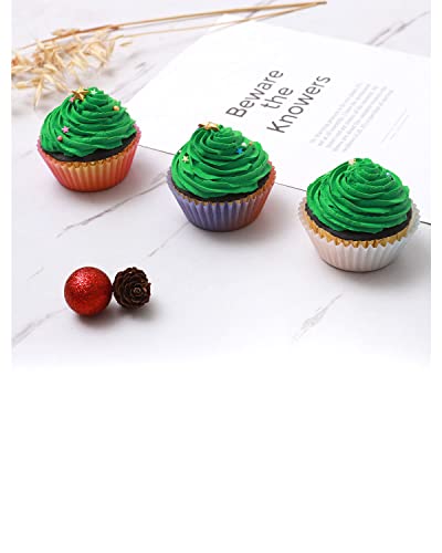 Cupcake Liners Muffin Liners For Baking 450 Count 6 Original Design No Smell, Food Grade Baking Cups Paper Qiqee #TOP4