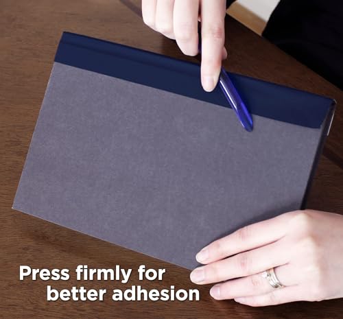 BookGuard 3 inch Premium Bookbinding Repair Cloth Tape, 15 Yard Roll, Navy Blue - Thumbnail 6