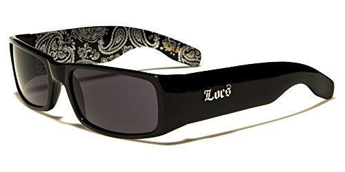 Locs 4 Pack 06 1 Black & 3 Bandana Print NB4