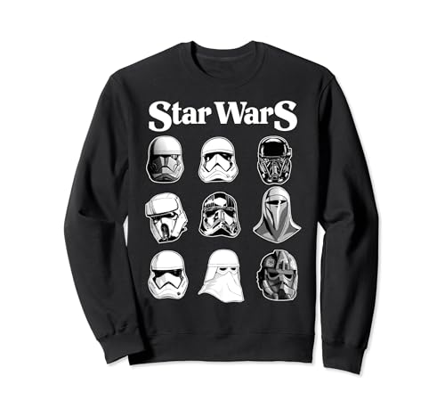 Sweatshirt Star Wars Stormtrooper homme femme pull imprimé graphique noir