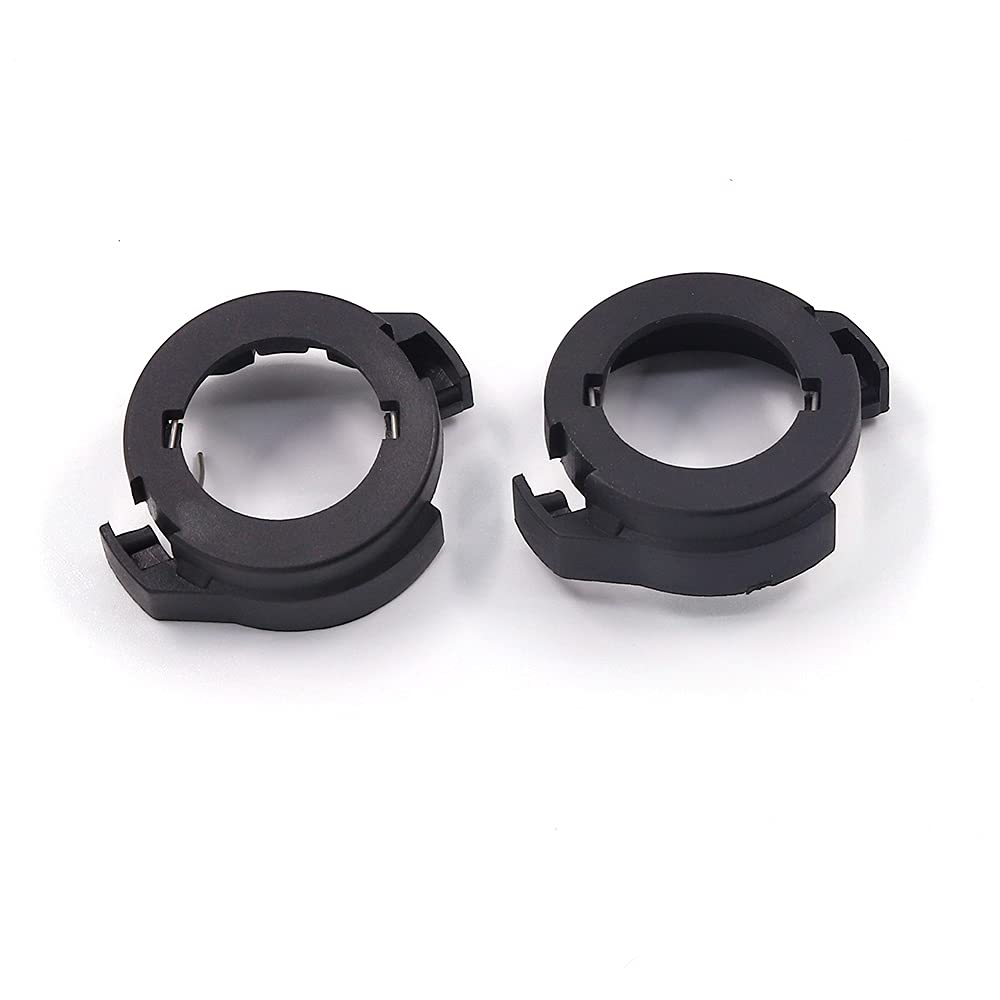Adattatore Per Faro LED H7 – 2 Pezzi, Portalampada E Clip Di Fermo Per Lampadine LED (Sostituzione Presa Originale) - 2