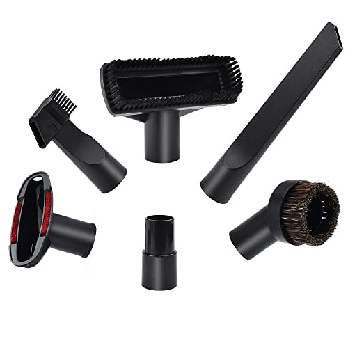 Miniatura 8 de Lanskylan 6 Pcs Accesorios Aspiradora Universal Boquilla Aspiradora Para Tapicería Cepillos Repuesto Para Aspiradora Y Adaptador Cepillo Aspiradora Universal Para Aspiradoras Calibre 32mm Y 35mm