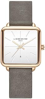 Liebeskind Berlin Damen Analog Quarz Uhr mit Edelstahl Armband LT-0151-LQ