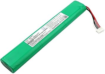 7.2V High-Performance Replacement Battery for Hioki MR8875-30 PW3198 PQ3198 MR8875 PQ3100 with Z1003/3600mAh