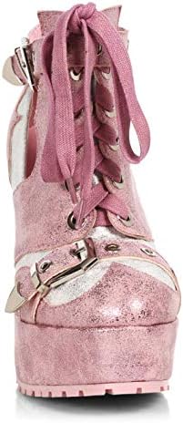 Ellie Shoes Women's 557-THEDA-PNK-11 Platform, Pink, 11 | Image 1