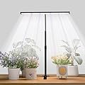 Super-Bright Grow Light for Indoor Plants, 6000K 108LEDs Full Spectrum Plant Lamp with Timer 4/8/12Hrs & Height Extendable for Home Office Desktop Plants, 12V 3A High Power Output for Faster Growth