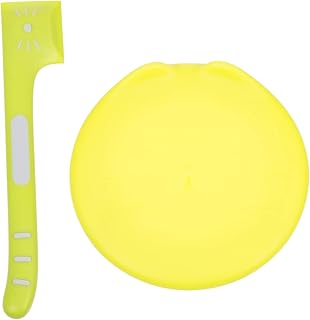 TEHAUX 1 Conjunto De Tampa De Lata Para Animais De Estimação Colher De Silicone Tampas De Lata De Silicone Recipiente De Silicone Colher De Comida Para Animais Colher De Comida De