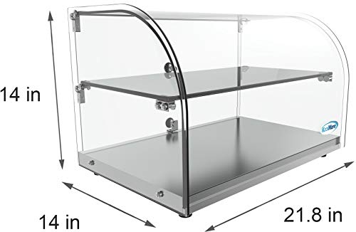 Koolmore DC-2C 22 Inch Commercial Countertop Bakery Display Case thumb #2