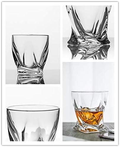 Miniatura 4 de Juego de 6 vasos de whisky de cristal de alta calidad, grandes sin plomo, vasos de degustación de vidrio escocés para beber whisky irlandés y