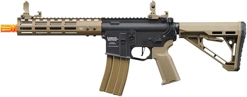 Vista 47 de Lancer Tactical Gen 2 Proline M4 Rifle de aire comprimido de metal completo de 9 pulgadas/14 pulgadas con Delta Stock (ETU y Mosfet incluidos)