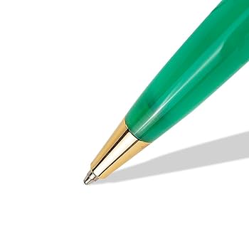 Amazon | カンポマルツィオ 油性ボールペン レディー エメラルド