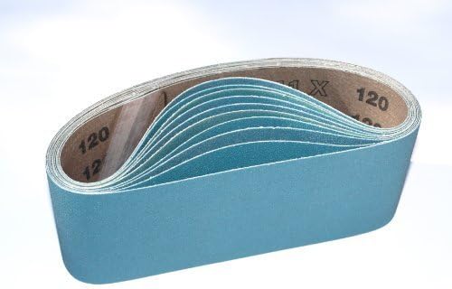 75x457mm Sanding Belts Zirconia (Qty5 Belts) 40g Highest Quality STARCKE fits All 75 x 457mm Belt Sander