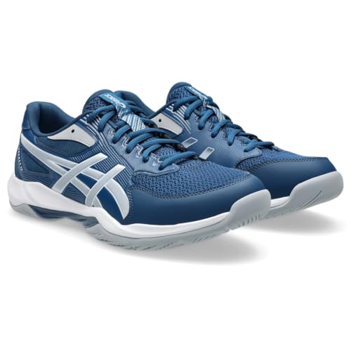 ASICS ASICS Men's Gel-Rocket 12 Volleyball Shoes, 11, MAKO Blue/Piedmont Grey