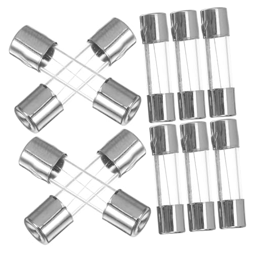 Kit de 100 fusibles de tubo de vidrio - para circuitos automotrices, reemplazo conveniente para mantenimiento fácil miniatura 1
