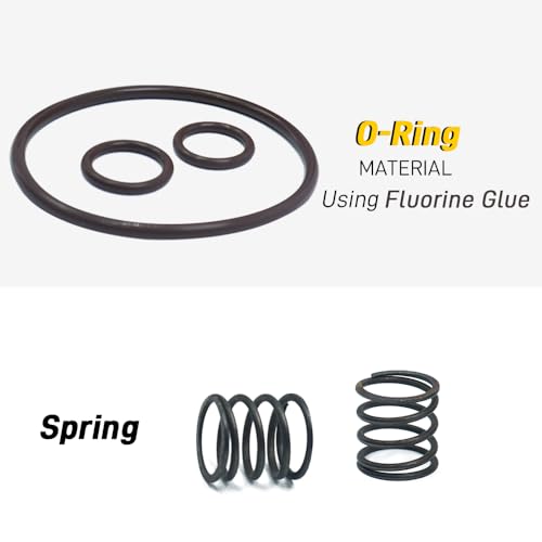 Image of Oil Filter Kit Compatible with Honda FourTrax 300 TRX300 TRX300FW TRX300EX TRX400EX Rancher 350 Foreman 400 450 500 520 Racher 420 Pioneer 500 520 TRX400FW TRX420 500 520 (Pack of 2)