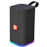 Caixa de som bluetooth led rgb multimídia som de qualidade com