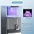 EUHOMY Self Cleaning Bottom Load Water Dispenser, Hot Cold Warm Water Cooler with Child Safety Lock & LED Indicator, Water Dispenser for Home Office Apartment, Black