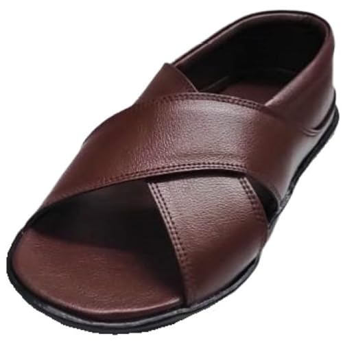 Image of Mens Sandals Casual Fisherman Sporty Summer Closed Comfortable Toe Sandals with Premium PU Padding And Synthetic Sandal