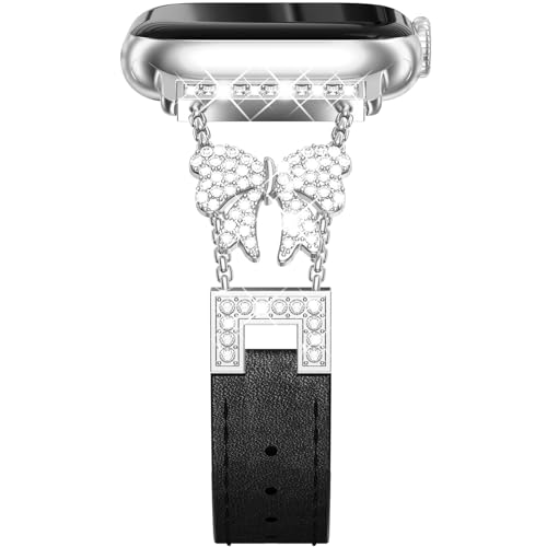 Bracelet en cuir compatible avec Apple Watch 40mm pour le quotidien