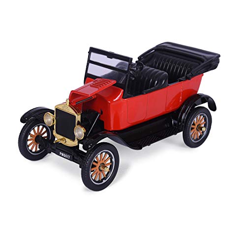 Motormax 1925 Ford Model T Touring Red 1/24 Diecast Model Car #TOP4