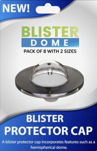 Blisterdome - Adhesive Dome Blister & Pimple Protector Shield | Waterproof, Discreet Protection for Healing & Comfort