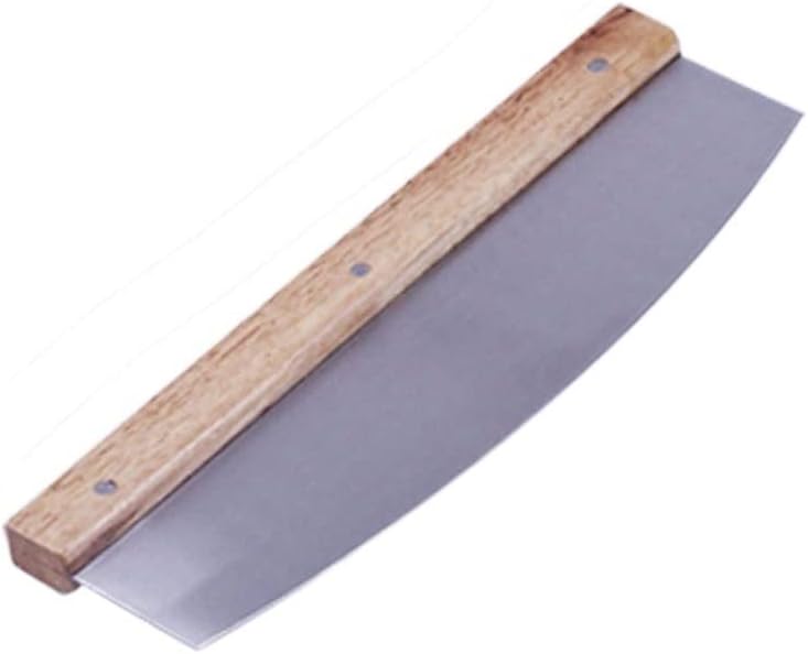 Pizza Cutter Pizza Cutter Thickened Stainless Steel Pizza Shaker Kitchen Tool Solid Wood Machete Pizza Cutter Pizza Slicer (Size : C)