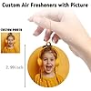 Custom Logo Air Freshener Bulk, Personalized Double-Sided Air Fresheners with Photo Text Logo (50Pcs Round) #3