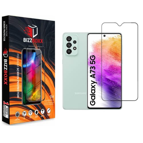 Image of NeoShield Tempered Glass for Samsung Galaxy A73 5G (9H, Edge-to-Edge, Military Grade, Pack of 1)