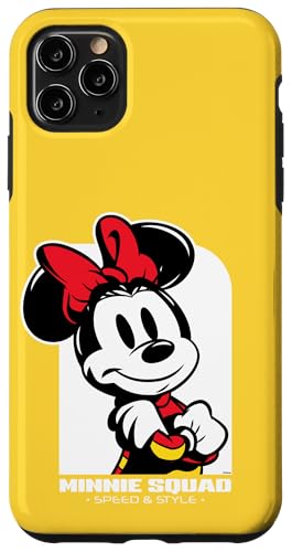 �f�B�Y�j�[ ���[�V���O Minnie Squad Speed & Style ���[�X�J�[ �h���C�o�[ �X�}�z�P�[�X iPhone 11 Pro Max �p
