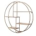 Produktbild Da-upup Blumenständer aus Metall, Schwimmende Regale dekorative runde Regal lagerung Metall Wand Regale Topf Rack Moderne wohnkultur Indoor blumenständer