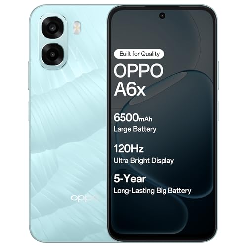 OPPO A6X 4G — Battery-First 4G with a Modern Display
